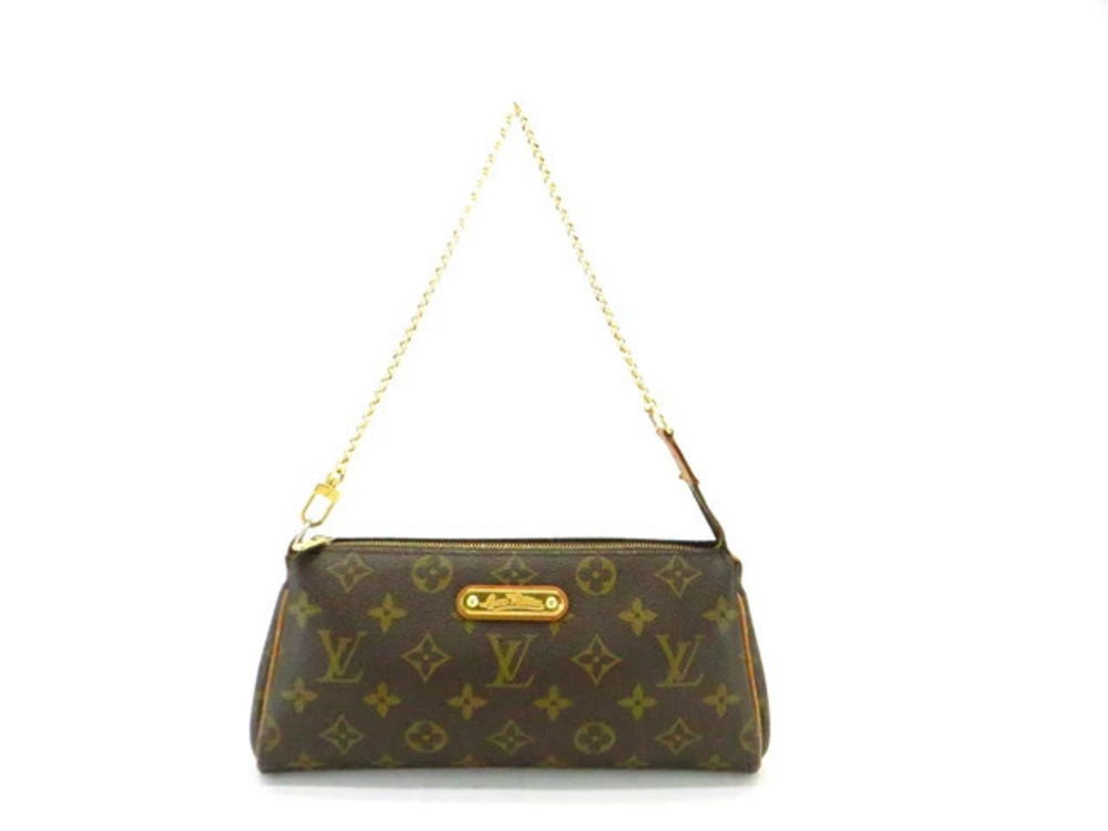 Louis Vuitton Monogram Eva Bag Shoulder Brown